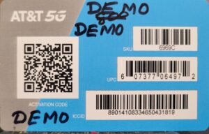 AT&T eSIM QR