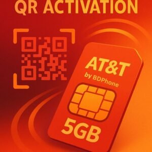 AT&T Smart Plan 5GB by BdPhone: QR Activation of eSIM