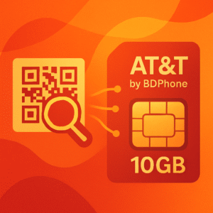 AT&T Smart Plan 10GB by BdPhone - QR Activation of eSIM
